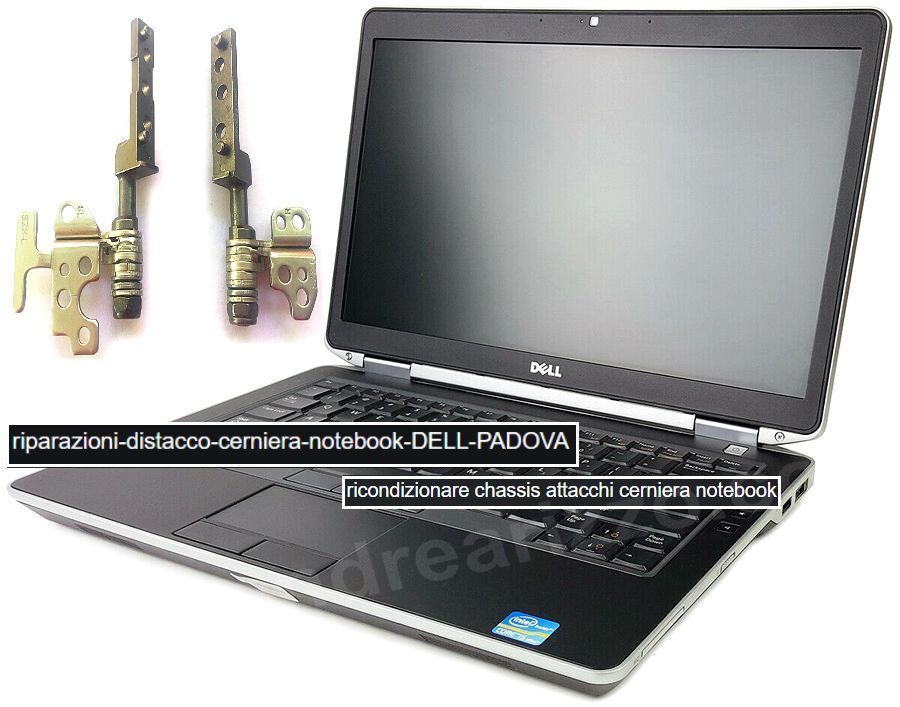 riparazioni-sostituzione-cerniera-rotta-notebook-DELL - PADOVA