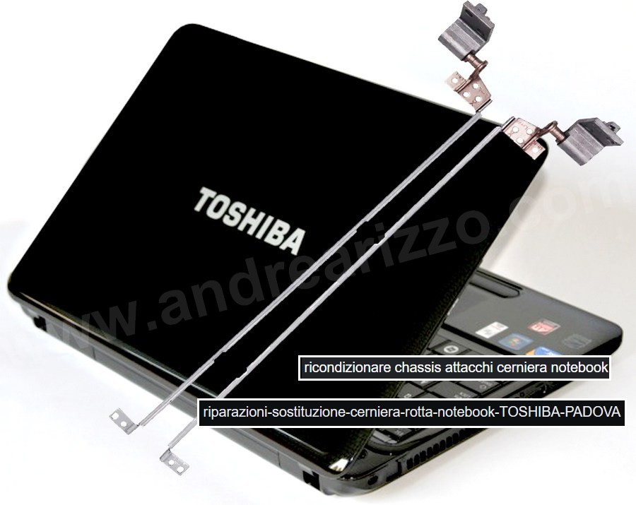 riparazioni-sostituzione-cerniera-rotta-notebook-TOSHIBA-PADOVA