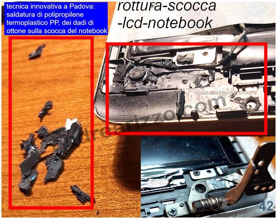 sostituzione cerniere notebook padova ibm