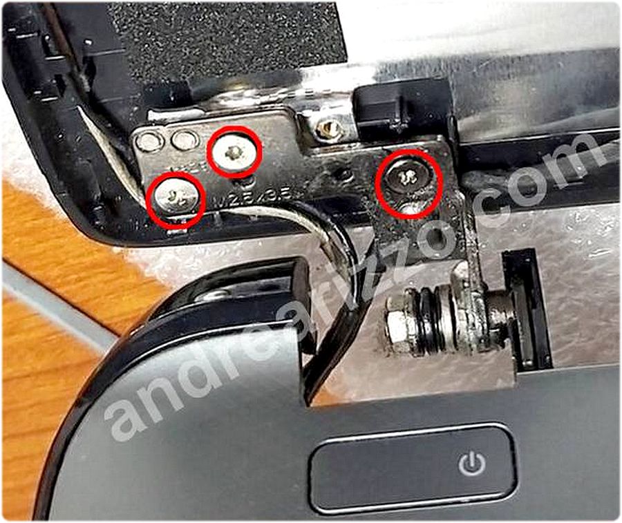 sostituzione cerniere notebook asus