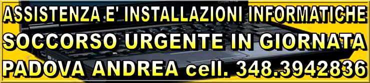Centro assistenza computer padova
