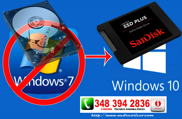 sostituzione dischi SSD Padova Assistenza e Riparazioni Computer Padova