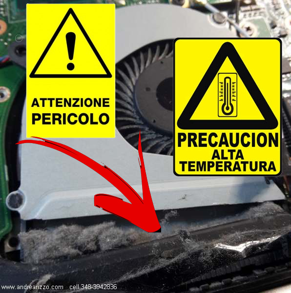 Cambio pasta termica notebook - Assistenza Computer Padova,