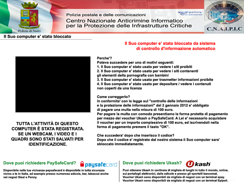 Virus POLIZIA DI STATO-GUARDIA DI FINANZA